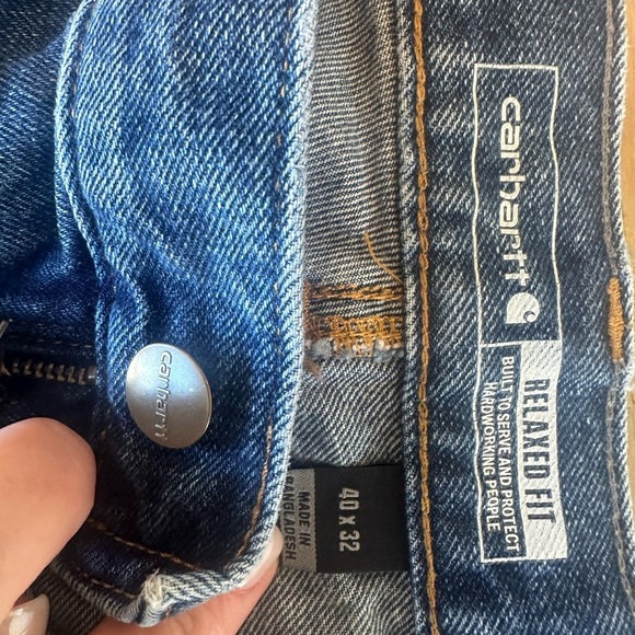 Men’s Carhartt Jeans Relaxed Fit 40x32 - Picture 5 of 5